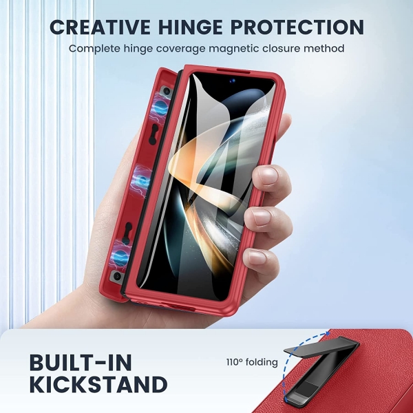 Ruky Samsung Galaxy Fold 4 5G Standl Klf-Red