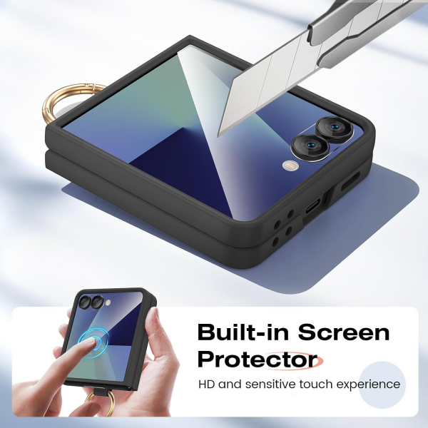 Ruky Samsung Galaxy Z Flip 7 Yzkl Klf-Black 