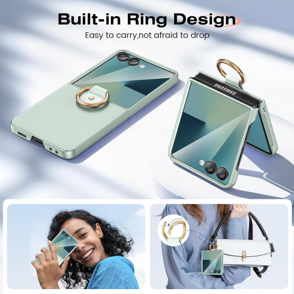 Ruky Samsung Galaxy Z Flip 7 Yzkl Klf-Mint Green