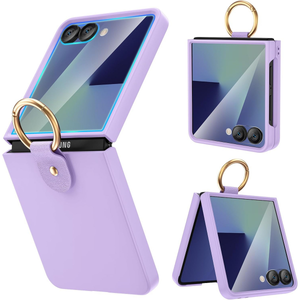 Ruky Samsung Galaxy Z Flip 7 Yzkl Klf-Purple