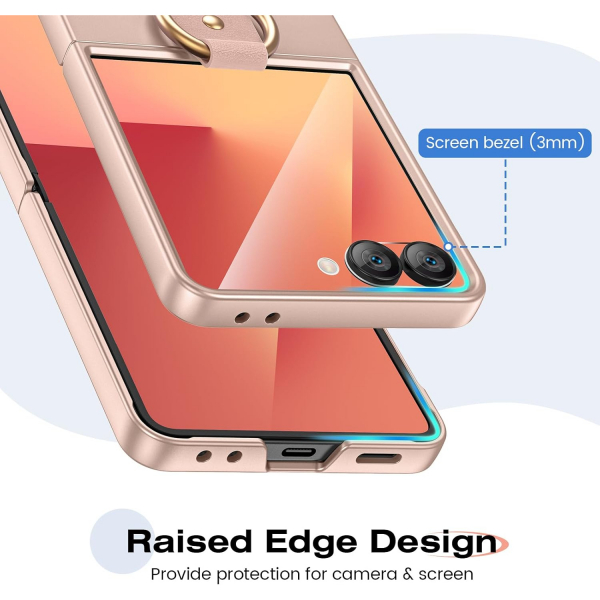 Ruky Samsung Galaxy Z Flip 7 Yzkl Klf-Rose Gold