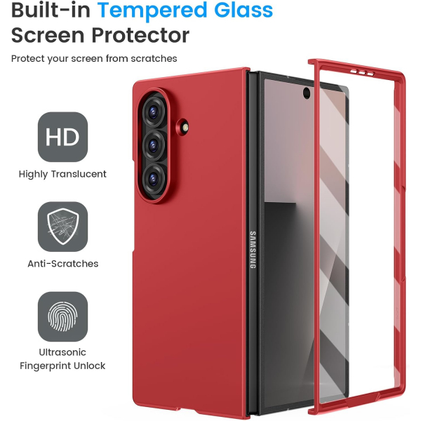 Ruky Samsung Galaxy Z Fold 7 Klf-Red