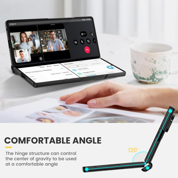 Ruky Samsung Galaxy Z Fold 7 Standl Klf-Carbon Fiber 
