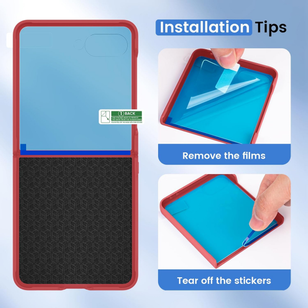 Ruky Samsung Galaxy Z Flip 7 Klf-Red