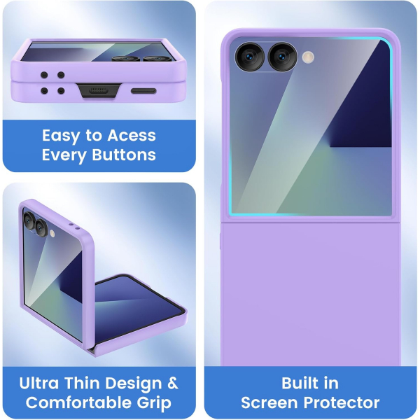 Ruky Samsung Galaxy Z Flip 7 Klf-Purple