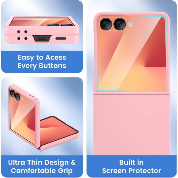 Ruky Samsung Galaxy Z Flip 7 Klf-Pink