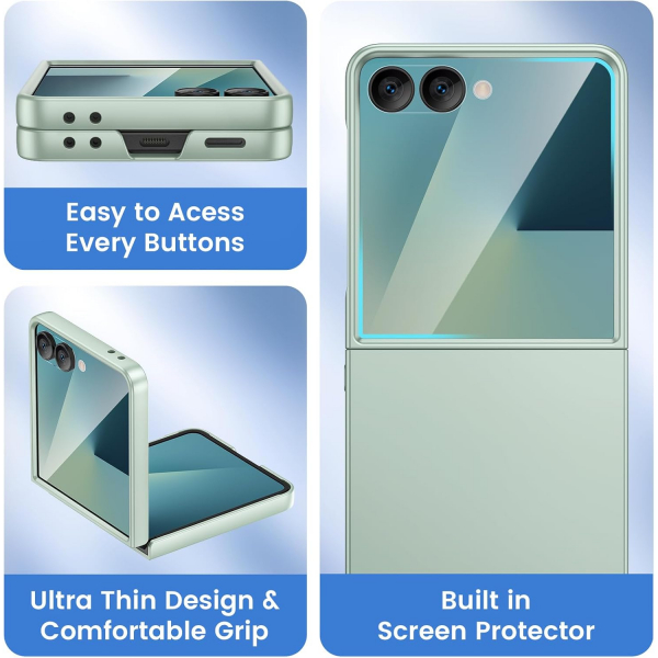 Ruky Samsung Galaxy Z Flip 7 Klf-Mint Green