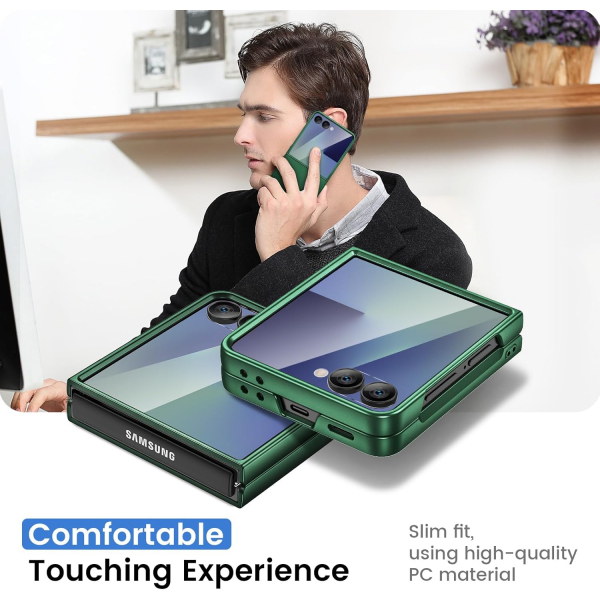 Ruky Samsung Galaxy Z Flip 7 Klf-Dark Green