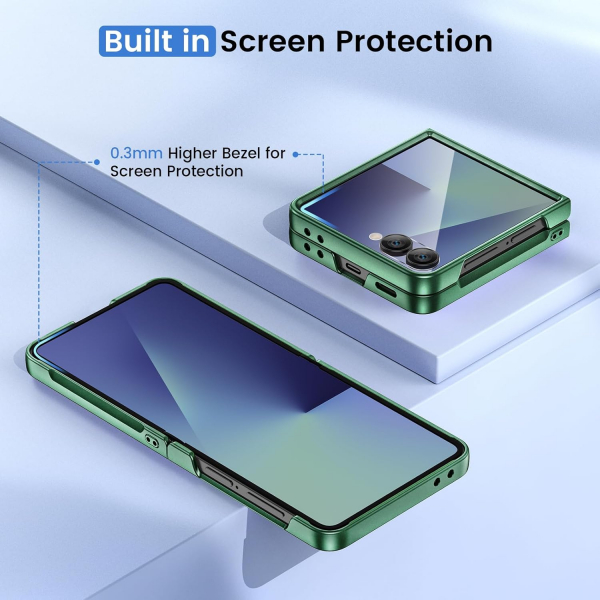 Ruky Samsung Galaxy Z Flip 7 Klf-Dark Green