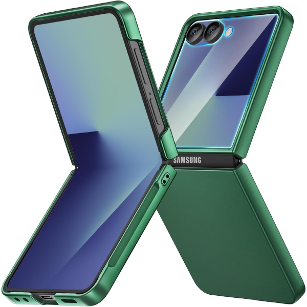 Ruky Samsung Galaxy Z Flip 7 Klf-Dark Green