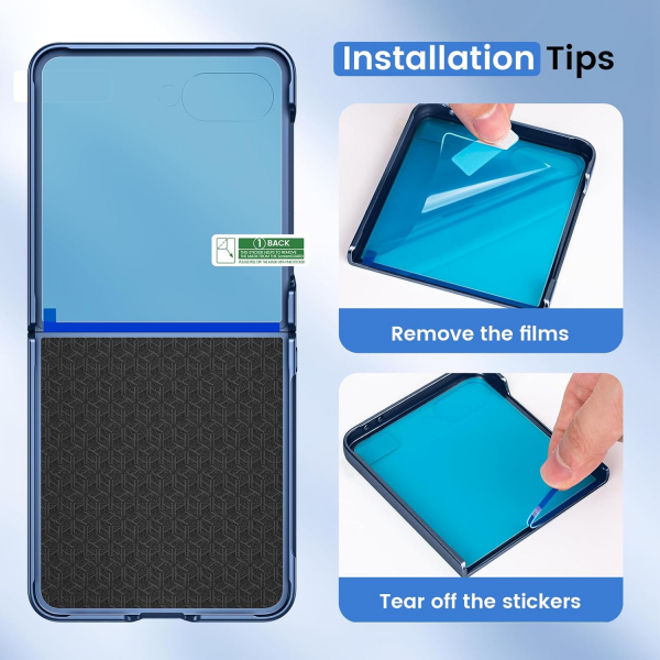 Ruky Samsung Galaxy Z Flip 7 Klf-Dark Blue