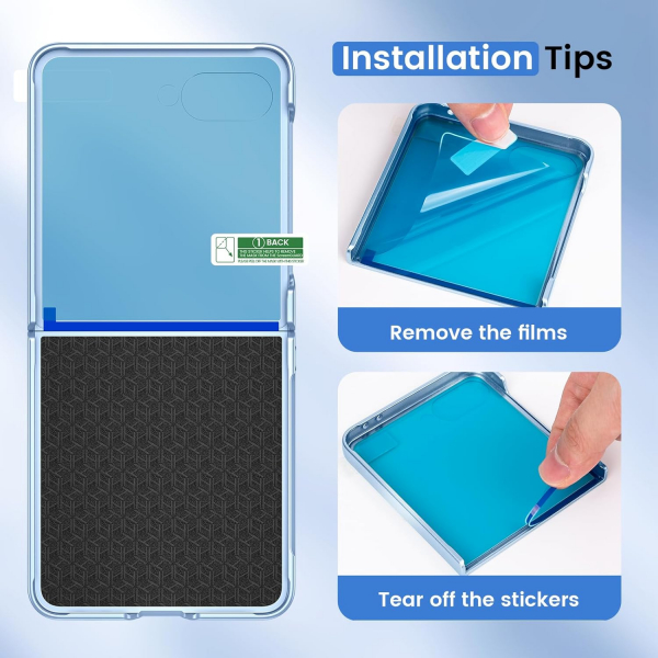 Ruky Samsung Galaxy Z Flip 7 Klf-Blue