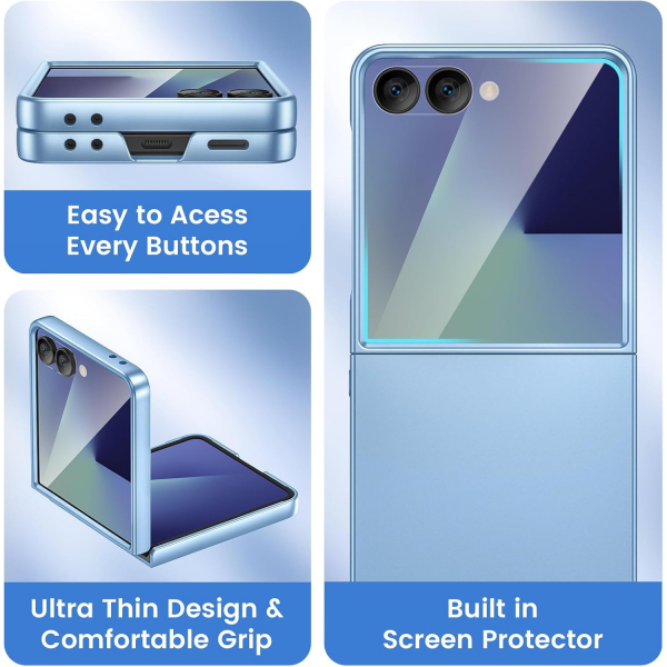 Ruky Samsung Galaxy Z Flip 7 Klf-Blue