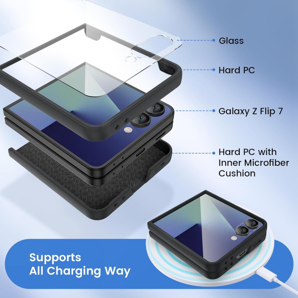 Ruky Samsung Galaxy Z Flip 7 Klf-Black