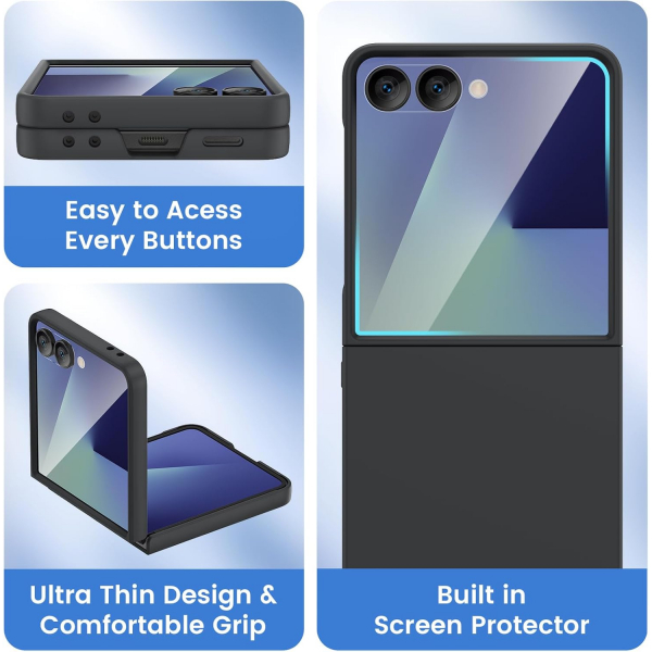 Ruky Samsung Galaxy Z Flip 7 Klf-Black