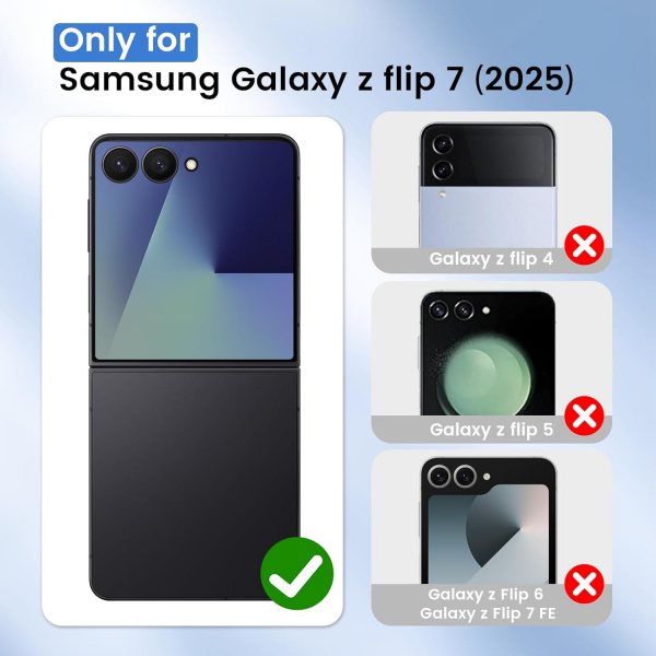 Ruky Samsung Galaxy Z Flip 7 Klf-Black