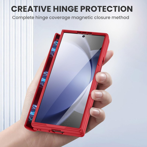 Ruky Tam Korumal Galaxy Z Fold 6 Klf-Red