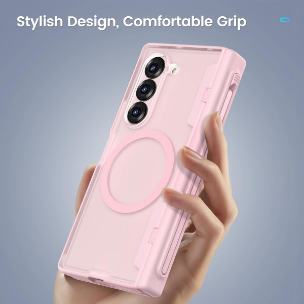 Ruky Tam Korumal Galaxy Z Fold 6 Klf-Pink
