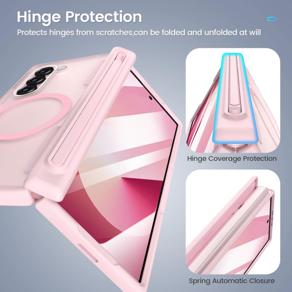 Ruky Tam Korumal Galaxy Z Fold 6 Klf-Pink