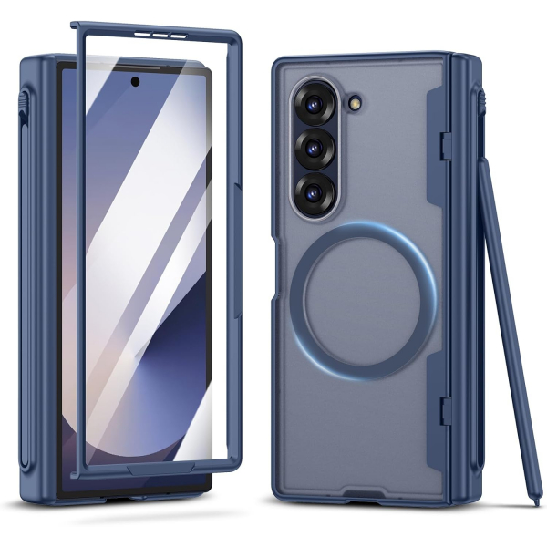 Ruky Tam Korumal Galaxy Z Fold 6 Klf-Blue