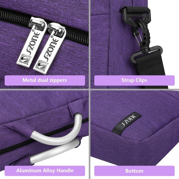 S-ZONE ok Fonksiyonlu Laptop antas-Purple