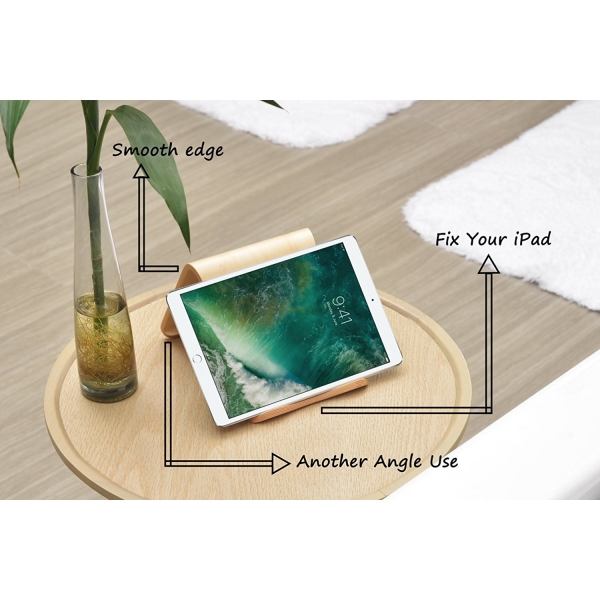 SAMDI Ahap Tablet Stand-Birch wooden