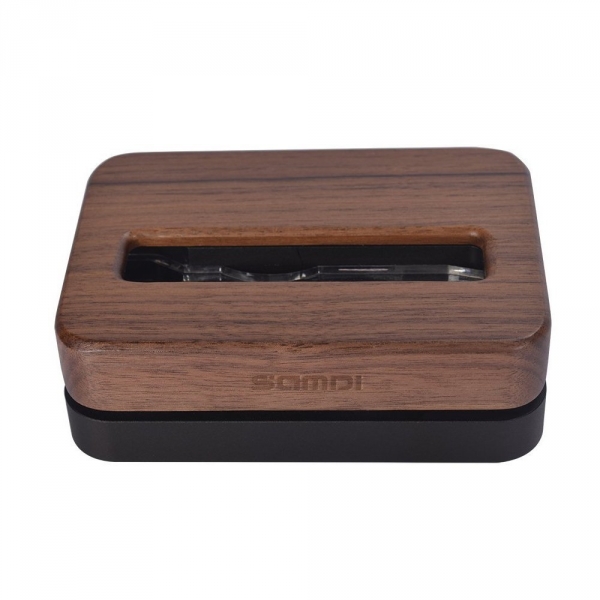 SAMDI iPhone arj stasyonu-Black-Brown