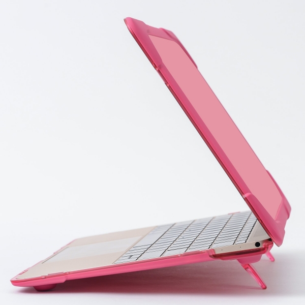 SAVYOU Macbook Kickstand Klf (12 in Retina)-Hot Pink  