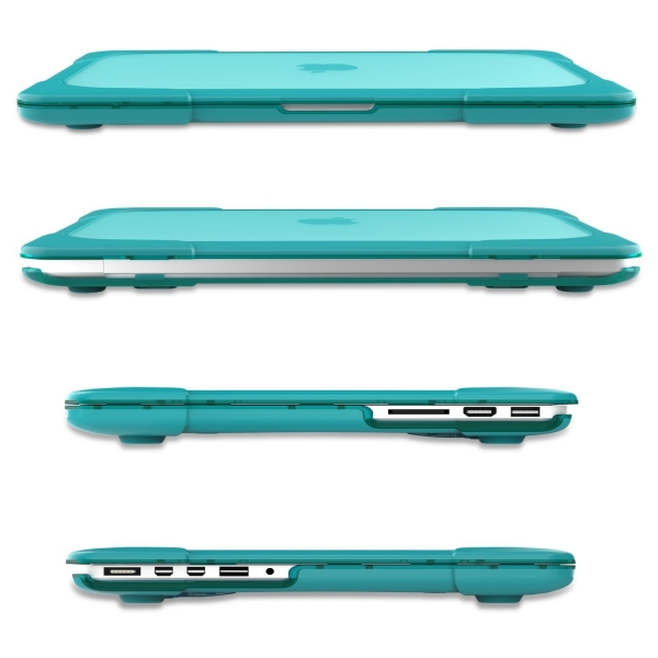SAVYOU Macbook Pro Kickstand Klf (13 in Retina)- Mint Green