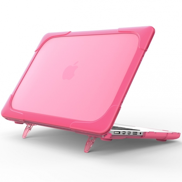 SAVYOU Macbook Pro Kickstand Klf (13 in Retina)-Hot Pink