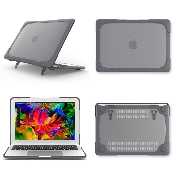 SAVYOU Macbook Pro Touch Bar Kickstand Klf (13 in)-Gray