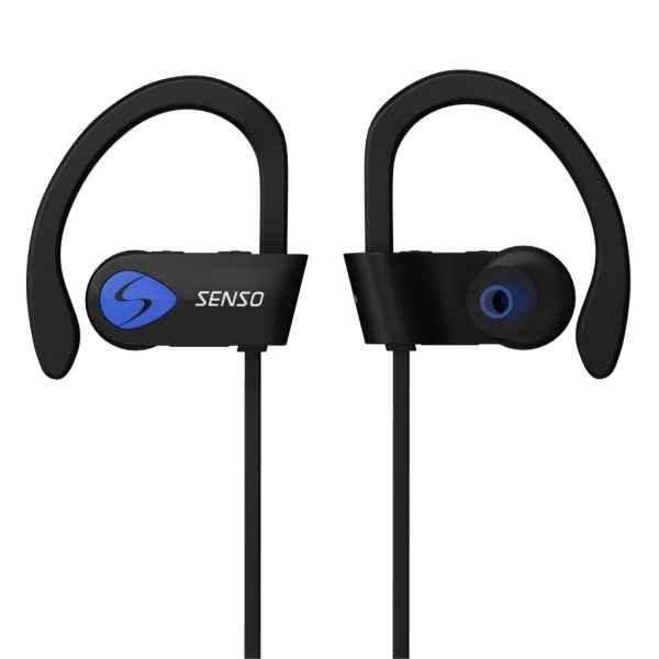 SENSO Bluetooth Kancal Kulaklk-Blue