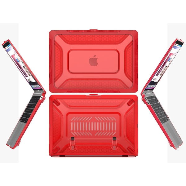 SEYMAC MacBook Air Koruyucu Kılıf (13 inç)(M1)-Red