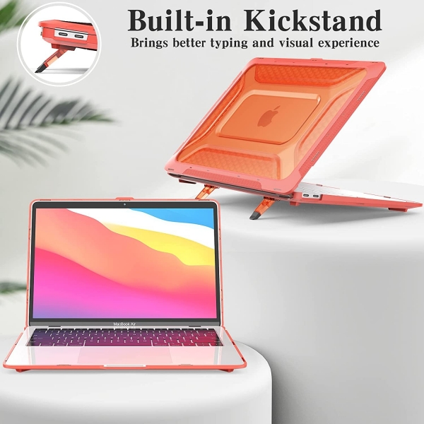 SEYMAC MacBook Air Koruyucu Kılıf (13 inç)(M1)-Orange