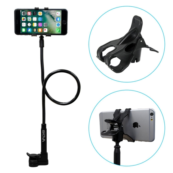 SKIVA Esnek Uzun Kablolu Telefon Tutucu