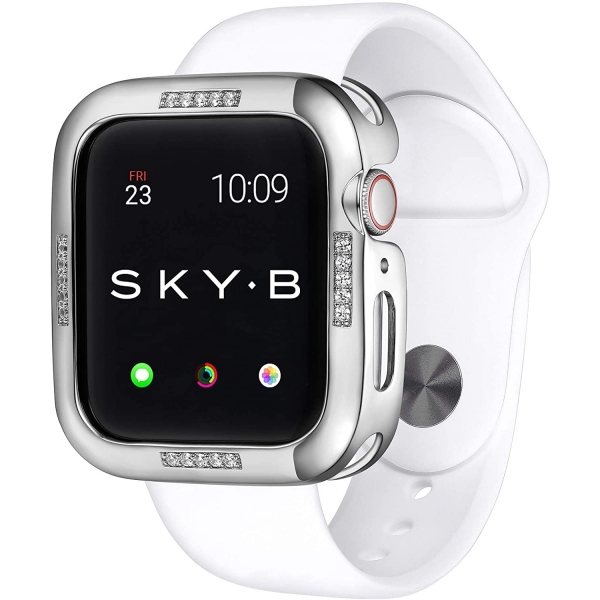 SKYB Dash Serisi Apple Watch Koruyucu Klf (38mm)-Silver