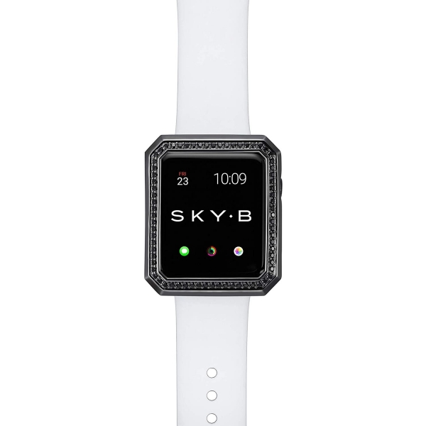 SKYB Deco Halo Serisi Apple Watch Koruyucu Klf (38mm)-Black