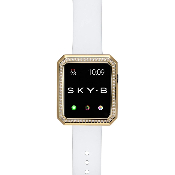 SKYB Deco Halo Serisi Apple Watch Koruyucu Klf (42mm)-Gold