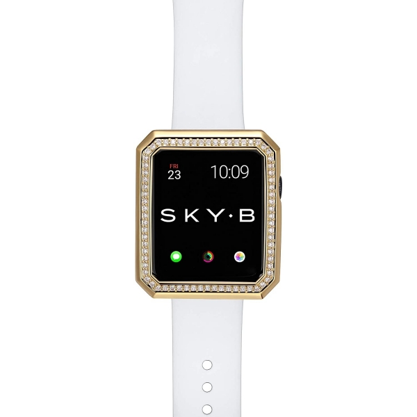 SKYB Deco Halo Serisi Apple Watch Koruyucu Klf (38mm)-Gold