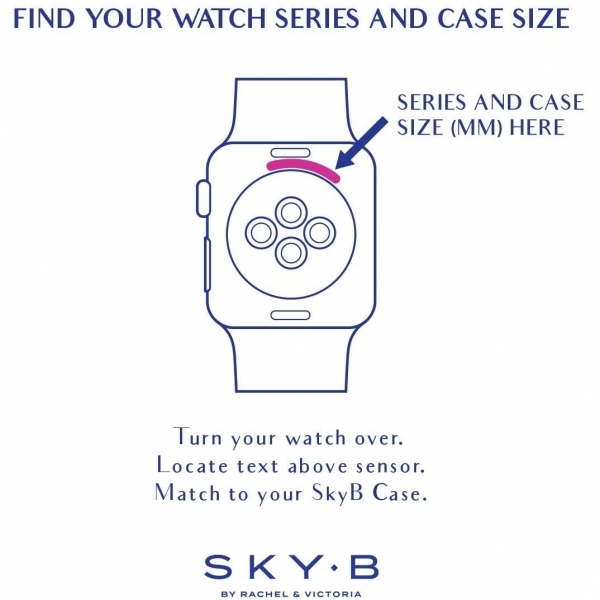 SKYB Halo Serisi Apple Watch Koruyucu Klf (40mm)-Gold