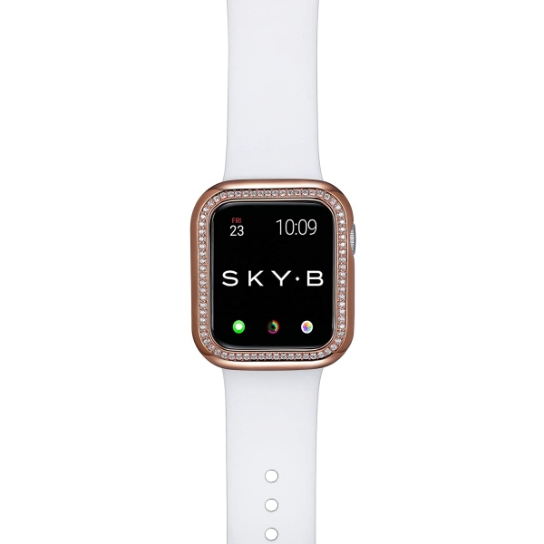 SKYB Halo Serisi Apple Watch Koruyucu Klf (44mm)-Rose Gold