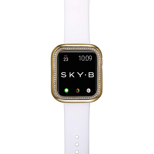 SKYB Halo Serisi Apple Watch Koruyucu Klf (44mm)-Gold