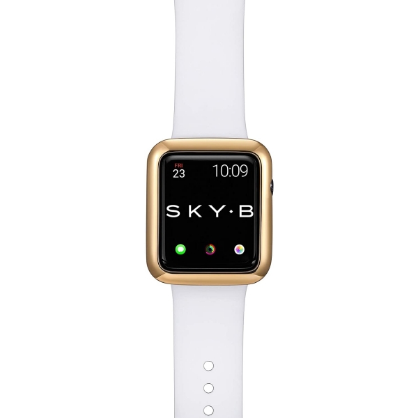 SKYB Minimalist Apple Watch Koruyucu Klf (44mm)-Gold