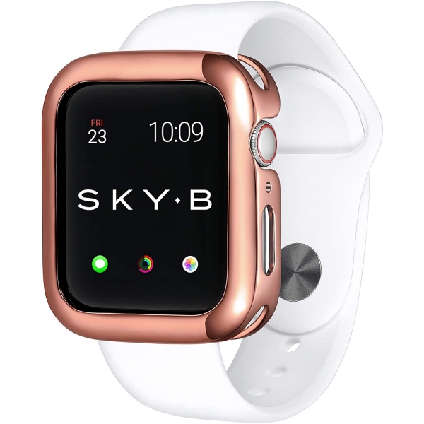 SKYB Minimalist Apple Watch Koruyucu Klf (40mm)-Rose Gold