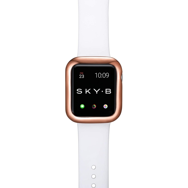 SKYB Minimalist Apple Watch Koruyucu Klf (42mm)-Rose Gold