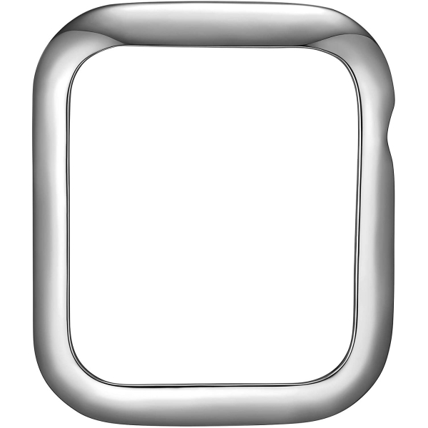 SKYB Minimalist Apple Watch Koruyucu Klf (44mm)-Silver