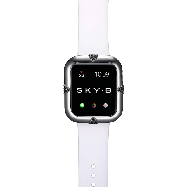 SKYB Pave Points Serisi Apple Watch Koruyucu Klf (40mm)-Black