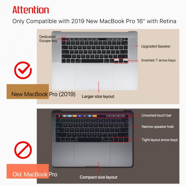SLEO MacBook Pro Laptop Klf (16 in) (2019)-Red