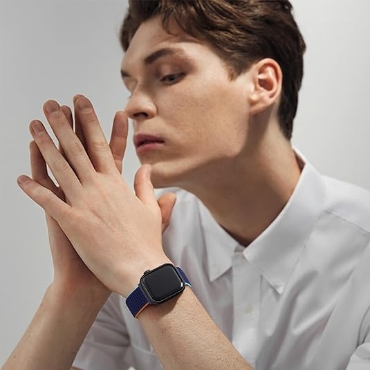 SNBLK Spor Apple Watch Ultra 2. Nesil Kay (49mm)-Navy Blue