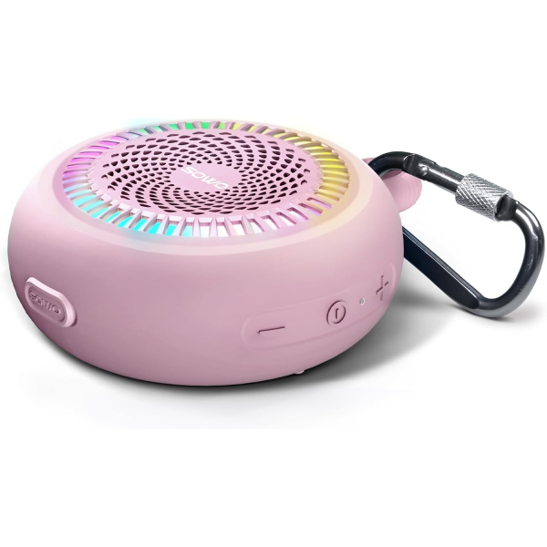 SOWO Kablosuz Du Hoparlr-Pink